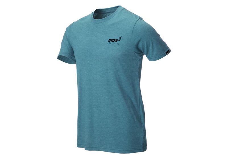 Inov-8 Tri Blend 'forged' Mens T-Shirts Blue/Green Philippines 03612CYRJ